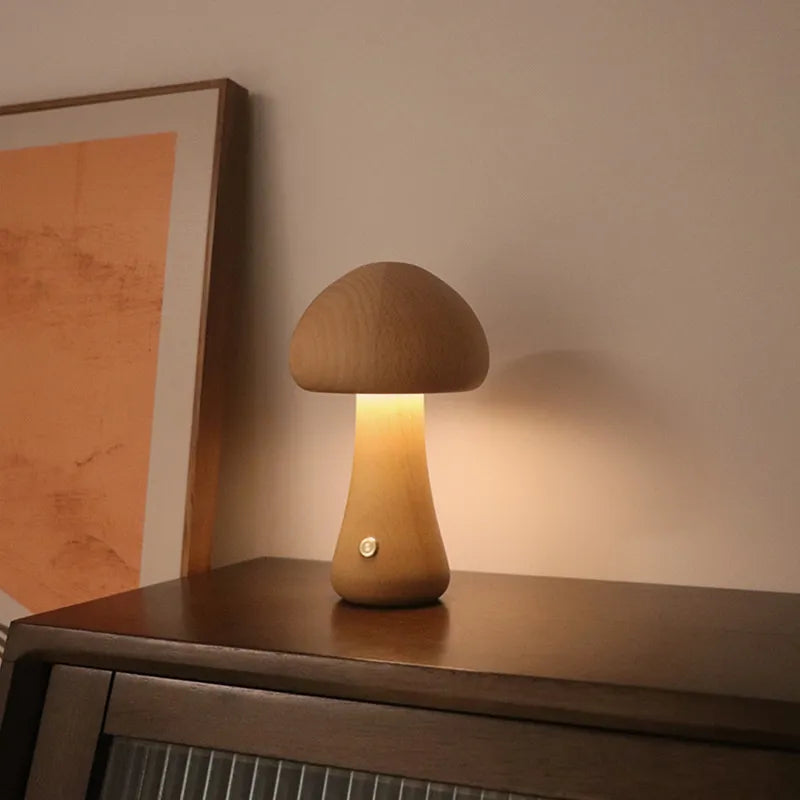 Mushglow Drahtlose Pilzlampe Einzigartiges Design