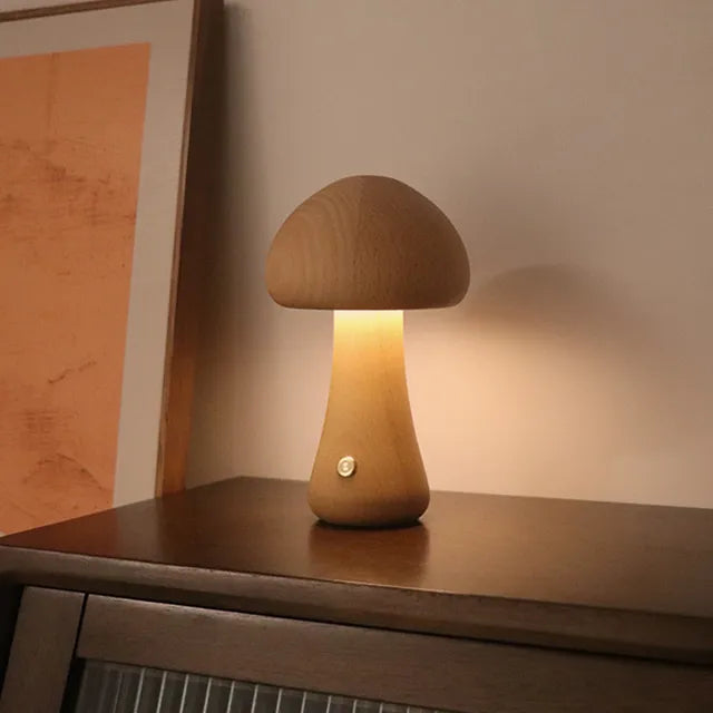 Mushglow Drahtlose Pilzlampe Einzigartiges Design