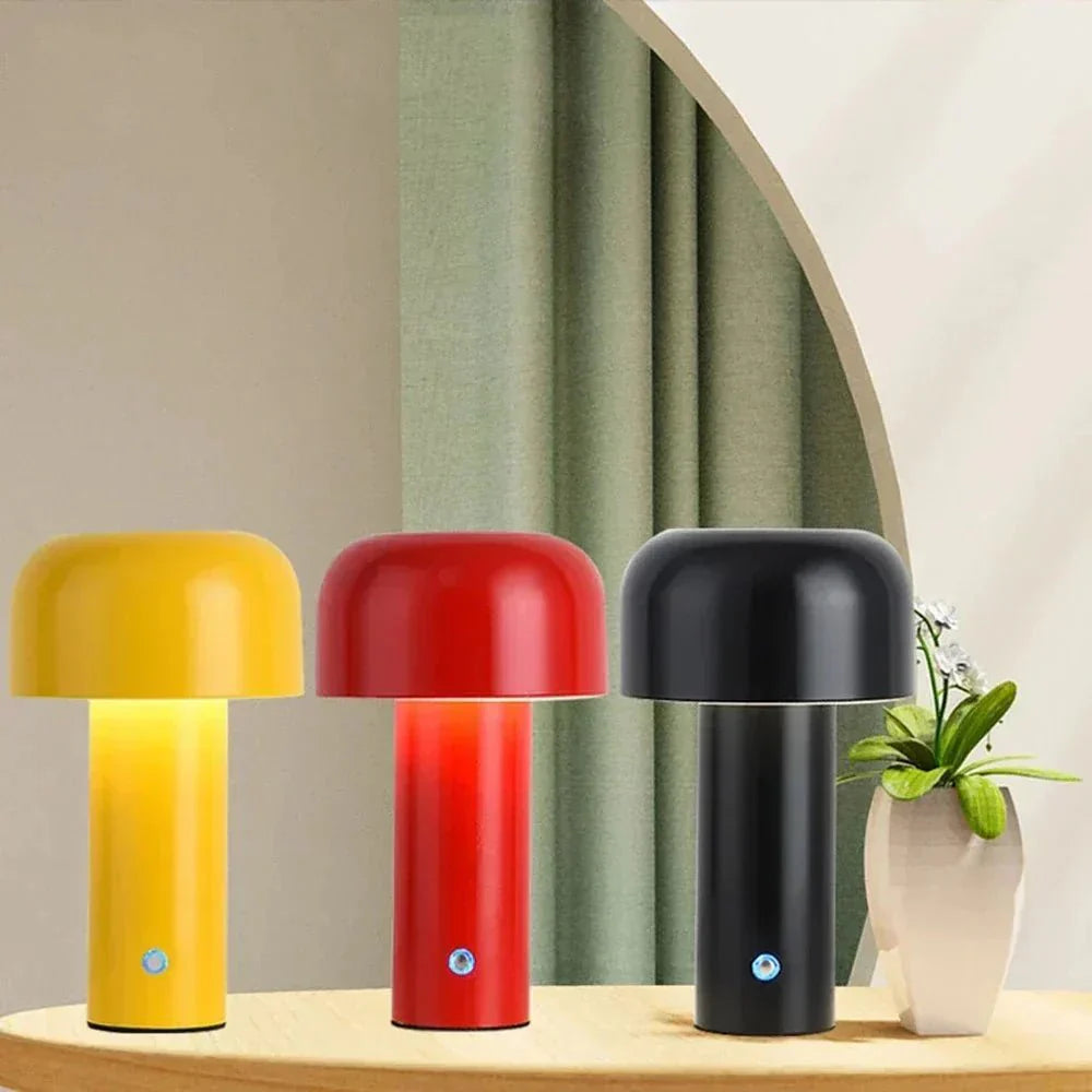 LumiShroom | Drahtlose Wiederaufladbare Tischlampe