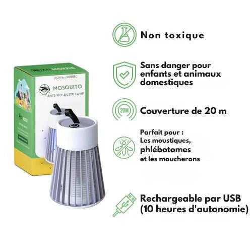 MosquitoShield Pro | Elektrische Insektenabwehrlampe