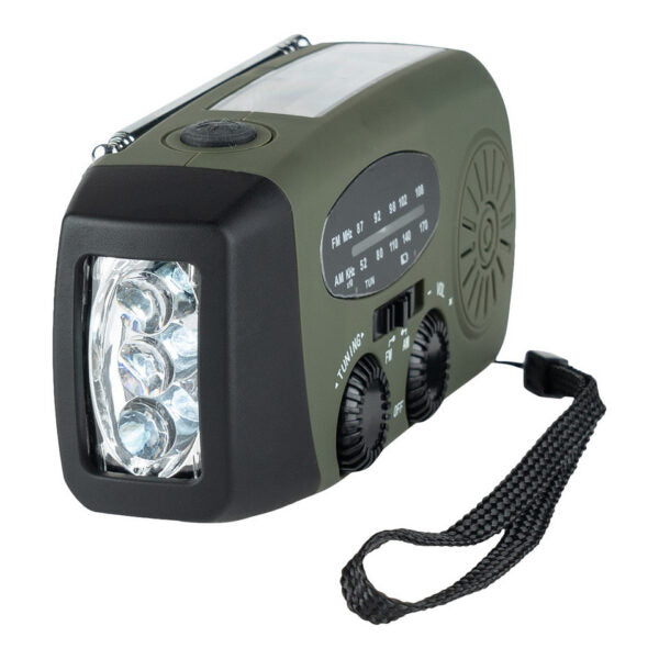 NoodRadio PowerSafe Mini – Kompakte Notfallradio mit Taschenlampe und Powerbank