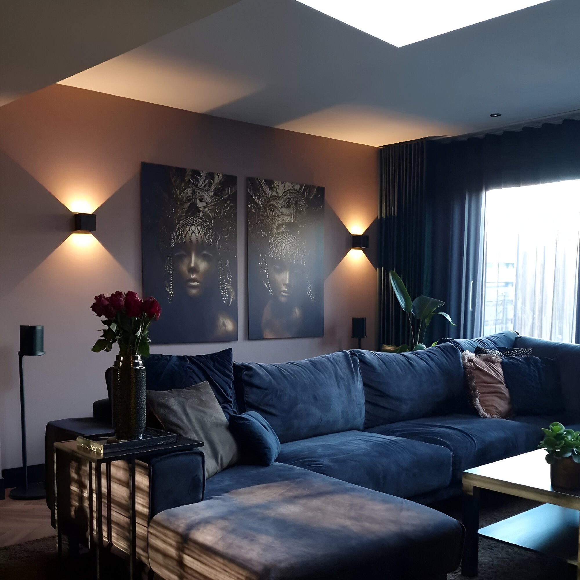 Wandlampe LED - Nordic Design - Moderne Wandleuchte - Dimmbar