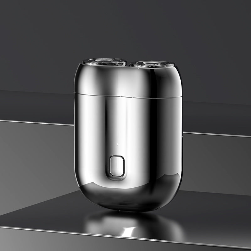 AureoShave Kompaktes Elektrisches Rasiergerät | Aufladbar über USB, wasserdicht und perfekt für zu Hause, im Auto und auf Reisen.