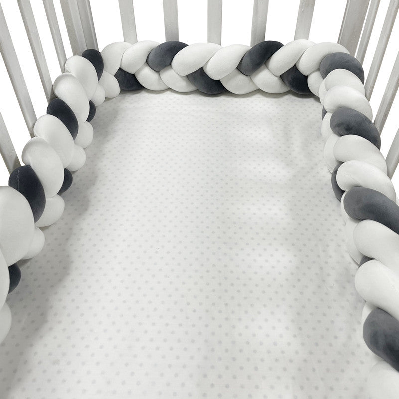 Premium Handgewebtes Babybettkissen