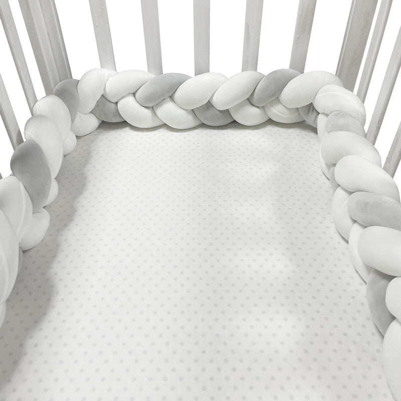Premium Handgewebtes Babybettkissen