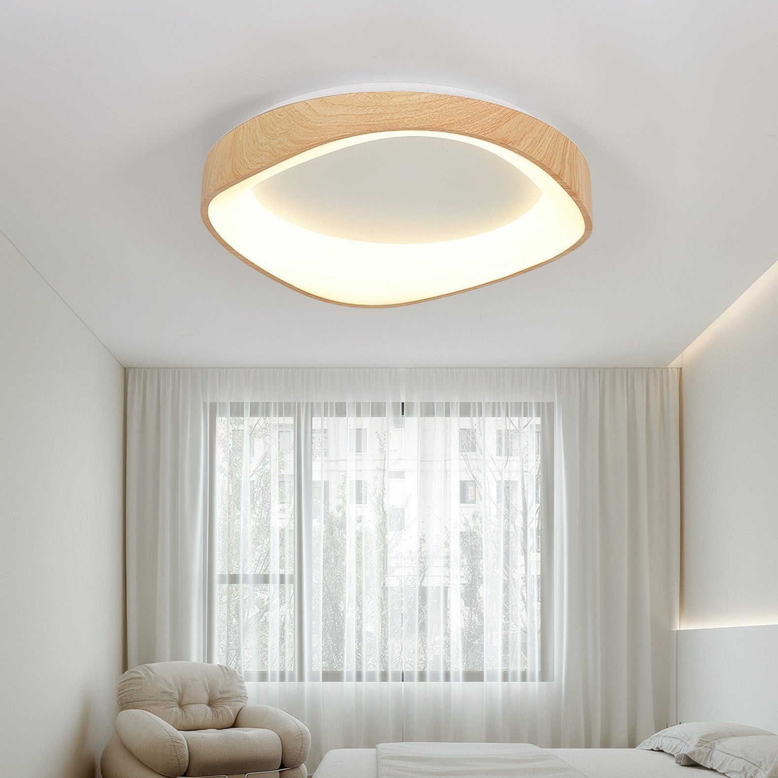 Nordic Artistic Wood Grain Deckenleuchte