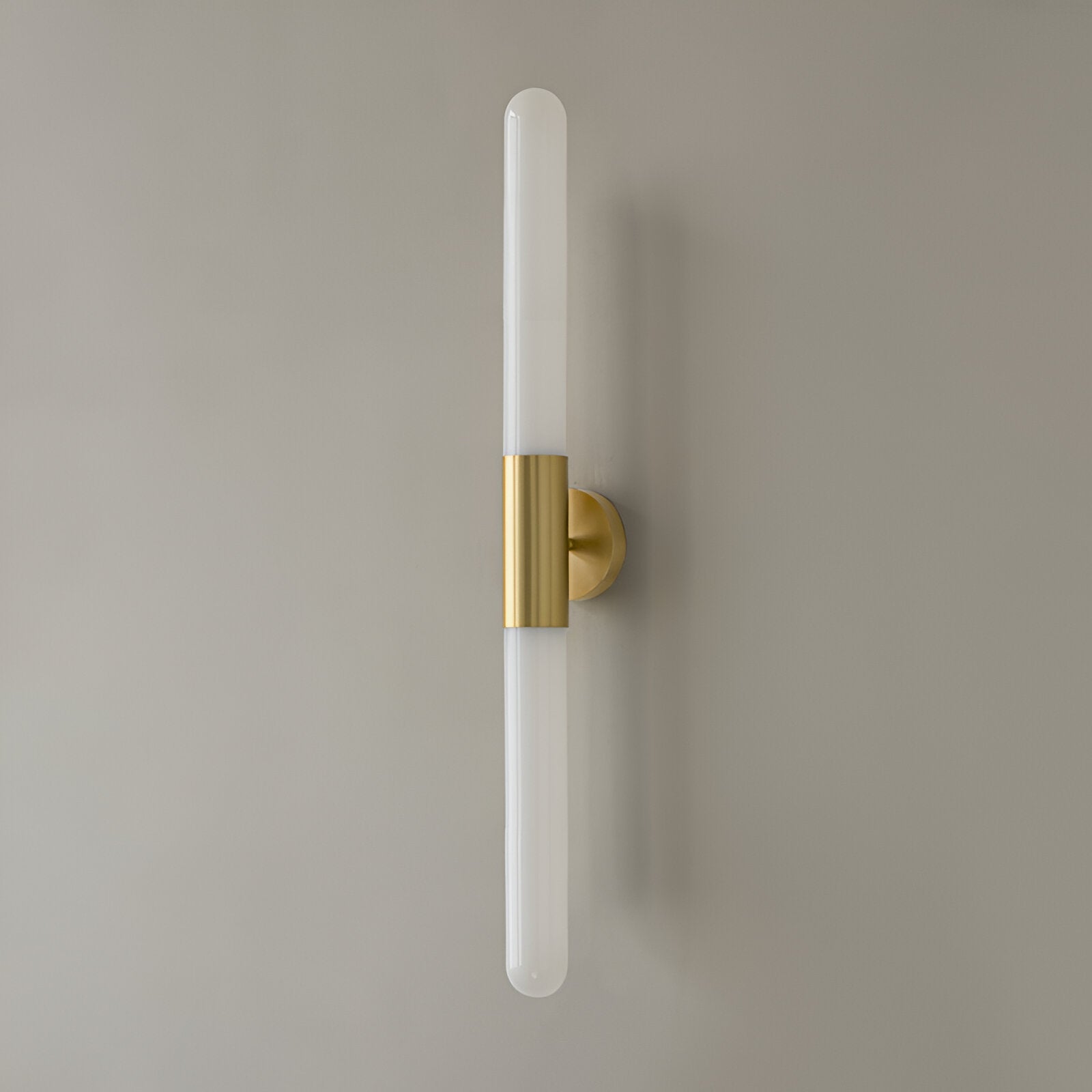 Nordic Water-Ripple Glas Messing Wandlampe LED 1-Licht