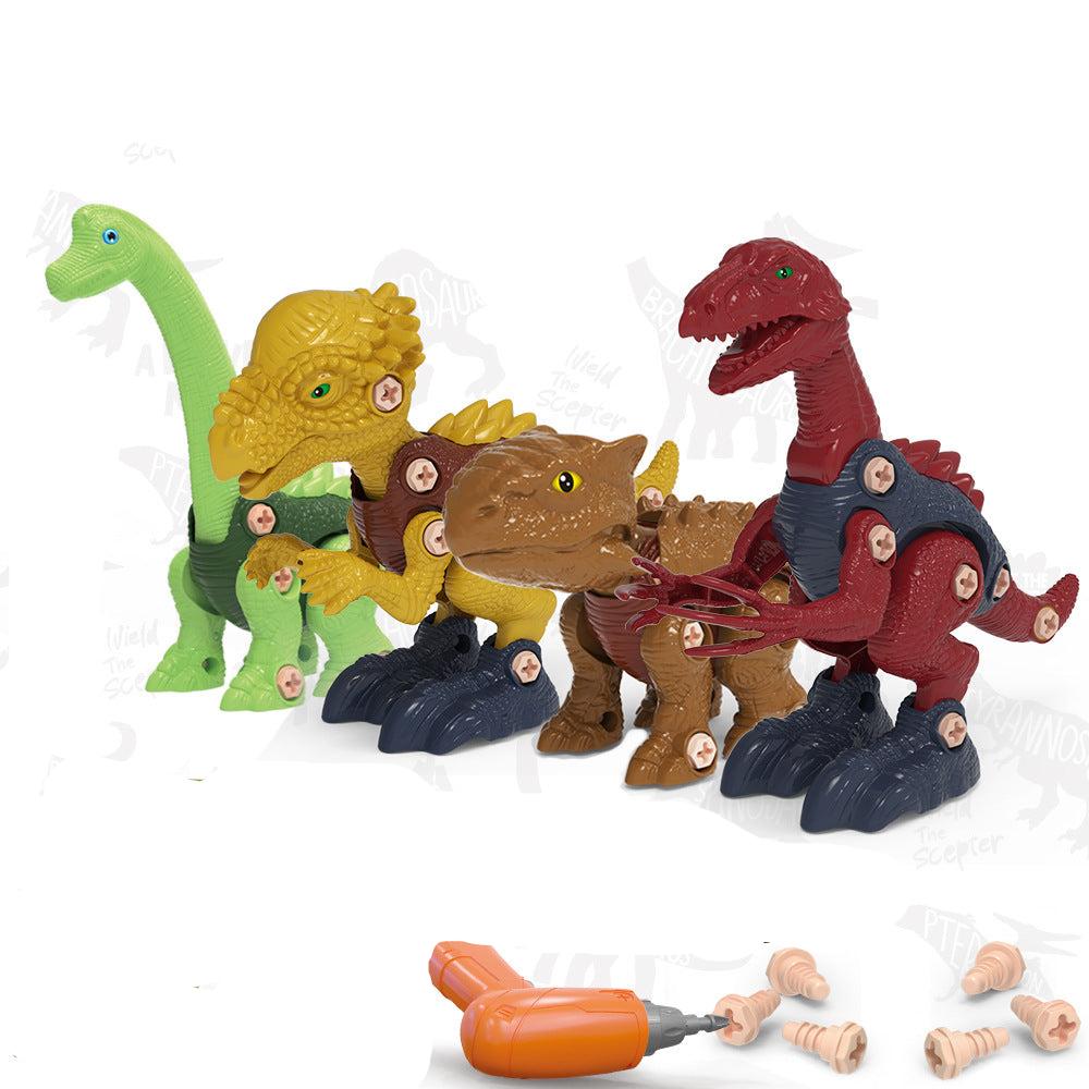 Dino Bau- und Schraubspielset