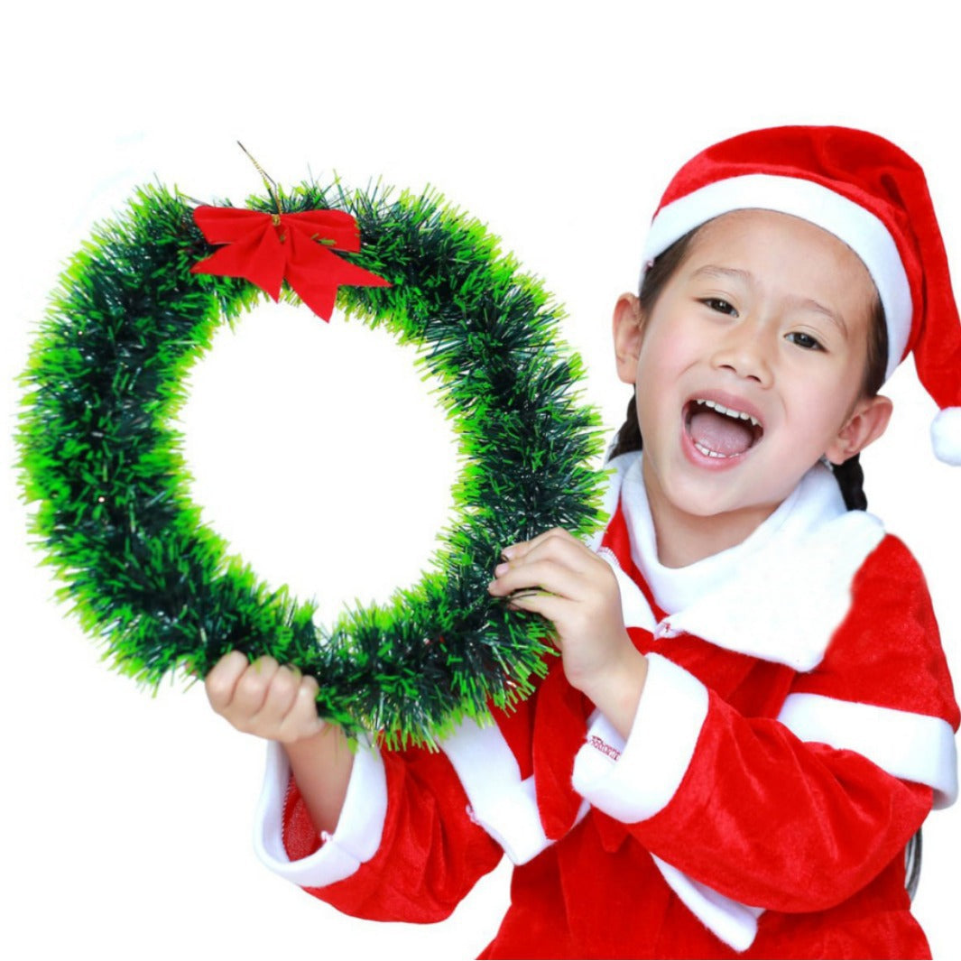Weihnachtskranz als Türdekoration – Stimmungsvolle Weihnachtsverzierung für Zuhause
