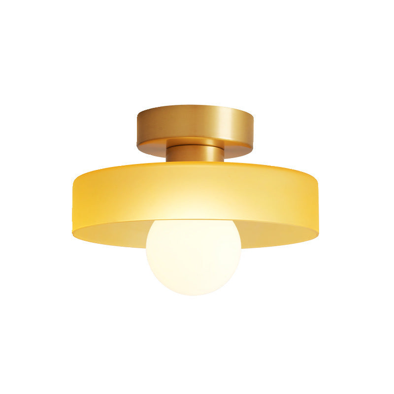 Bauhaus Glas LED Deckenleuchte 1-Licht