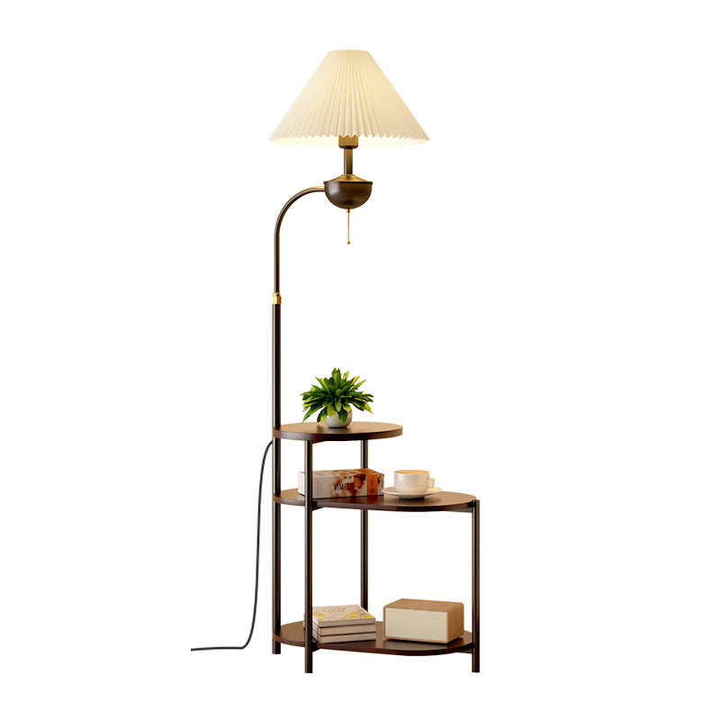 Stehlampe mit Beistelltisch – Platzsparende Designlampe für das Wohnzimmer