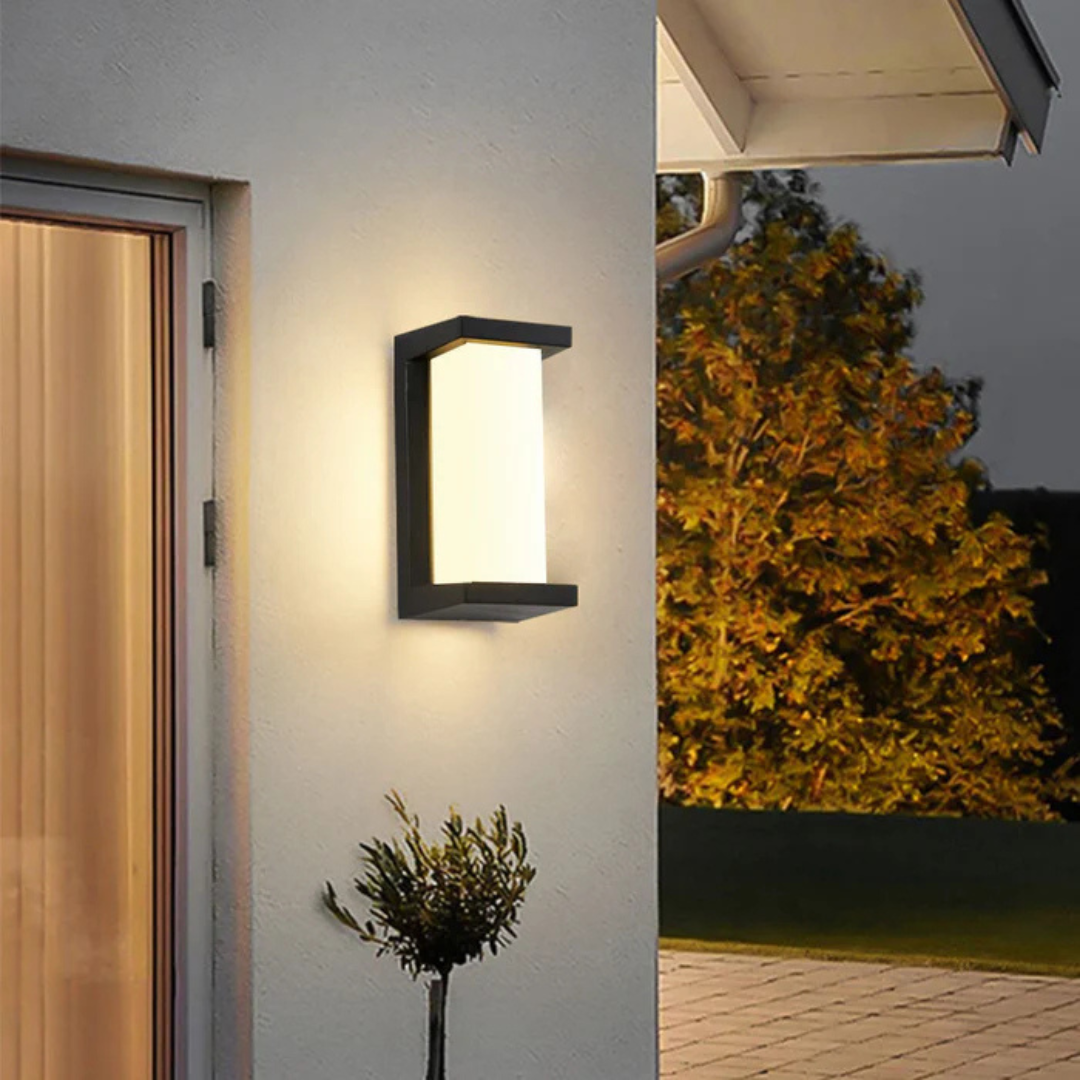 Außenbewegungsmelder-Wandleuchte – Energieeffiziente LED-Außenwandleuchte für Gärten und Eingänge