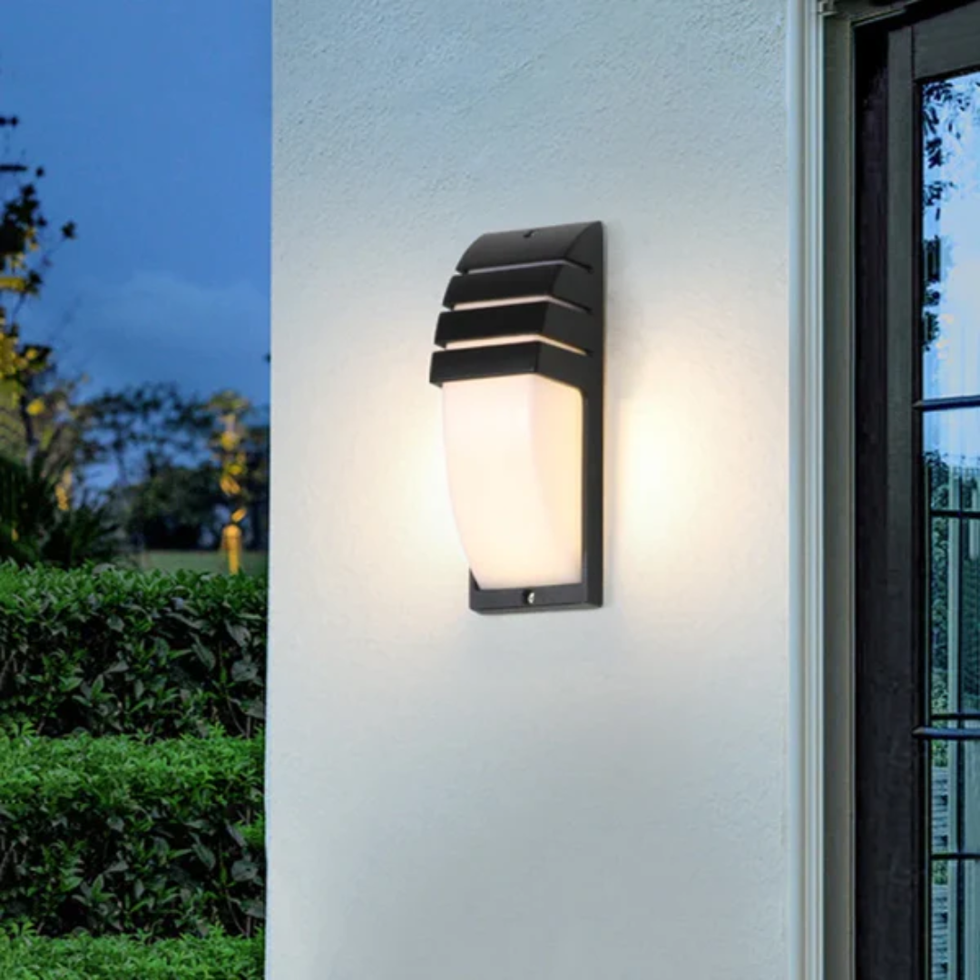Außenwandleuchte mit Bewegungsmelder – Wasserdichte LED-Außenwandleuchte für Garten und Terrasse