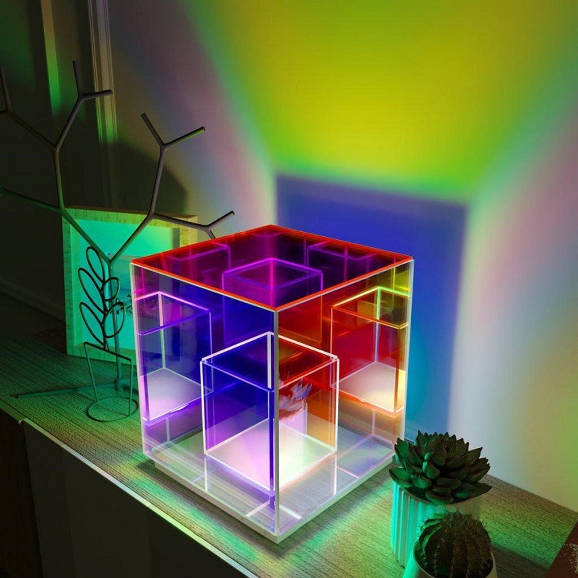 Cube Tischlampe