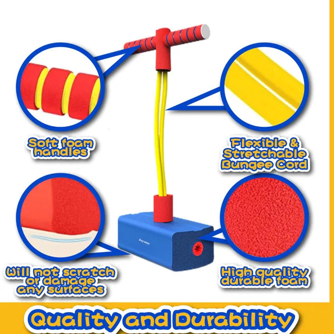 JumpElite Luxe Pogo Stick | Hochwertiges Springspielzeug, das endlosen Spaß und verbesserte Gleichgewichtsfähigkeiten für Kinder bietet
