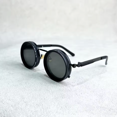 ShadowSunglasses | Sonnenbrillen mit Schwarzen Gläsern Stilvoller UV-Schutz Mode
