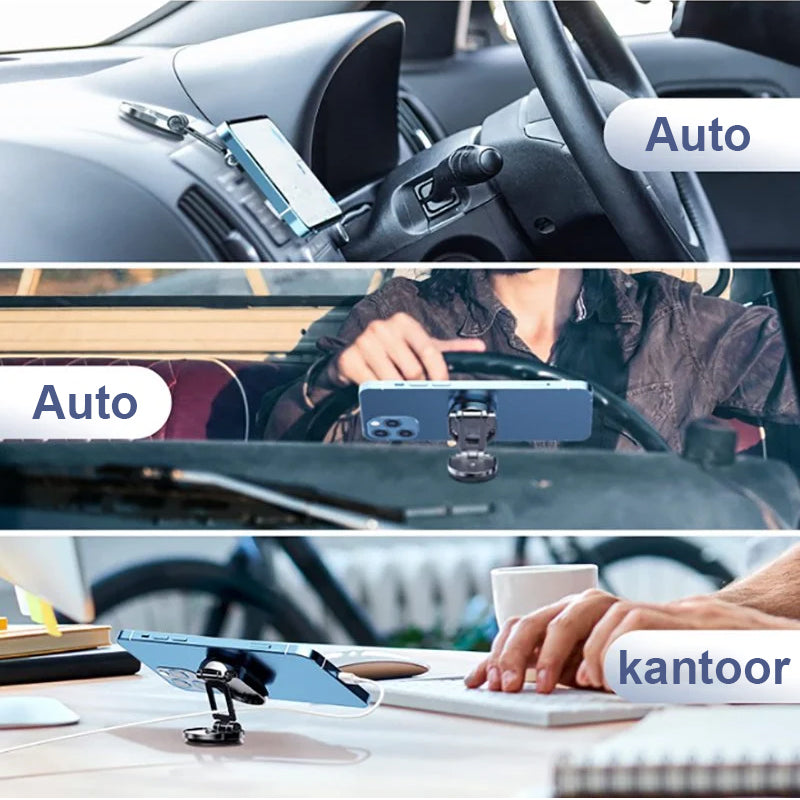MagnetixPro Auto Halterung | Superstarker magnetischer Telefonhalter für sicheres Fahren