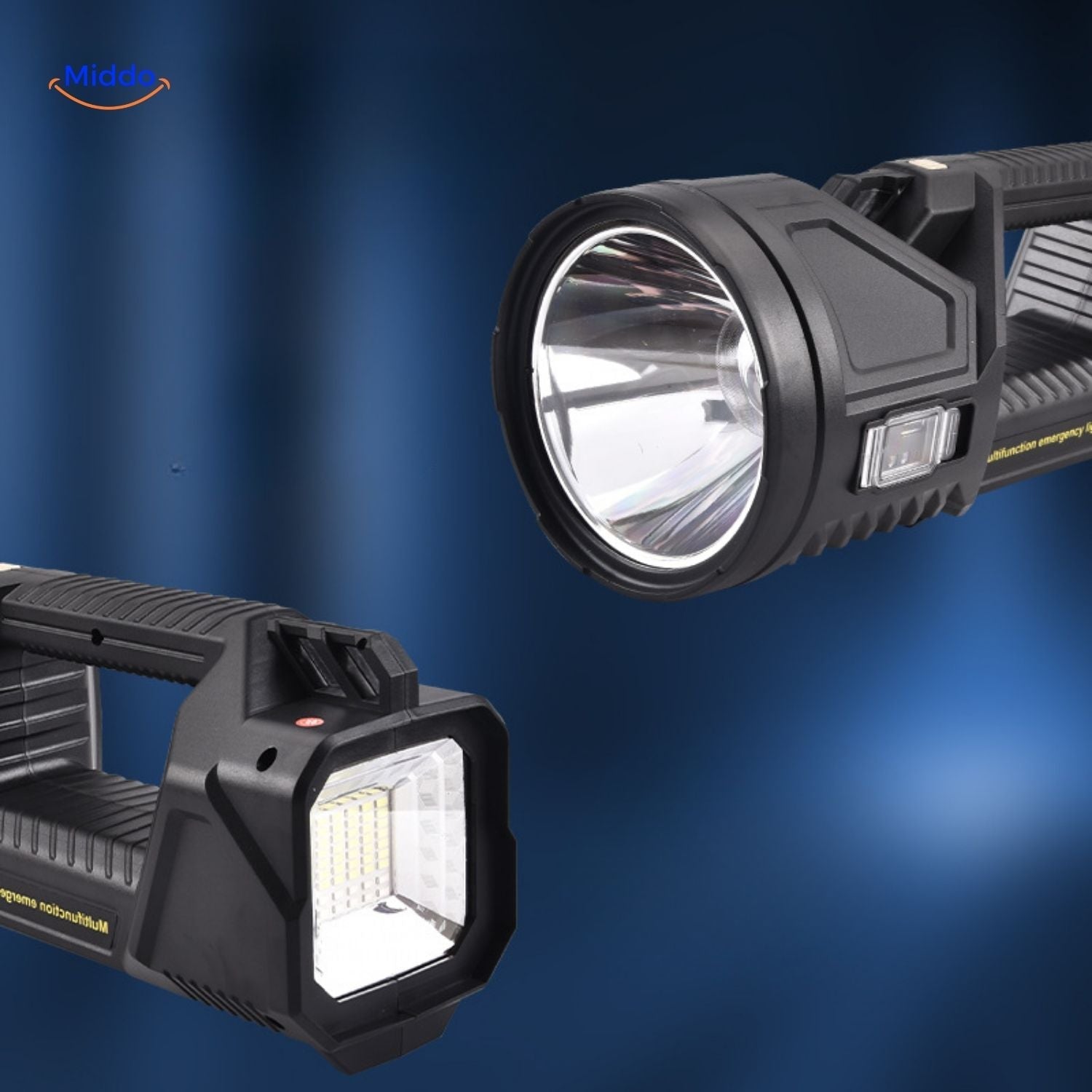 LumenMax Ultra-Lampe | Extrem hell • 6000mAh • 500m Reichweite