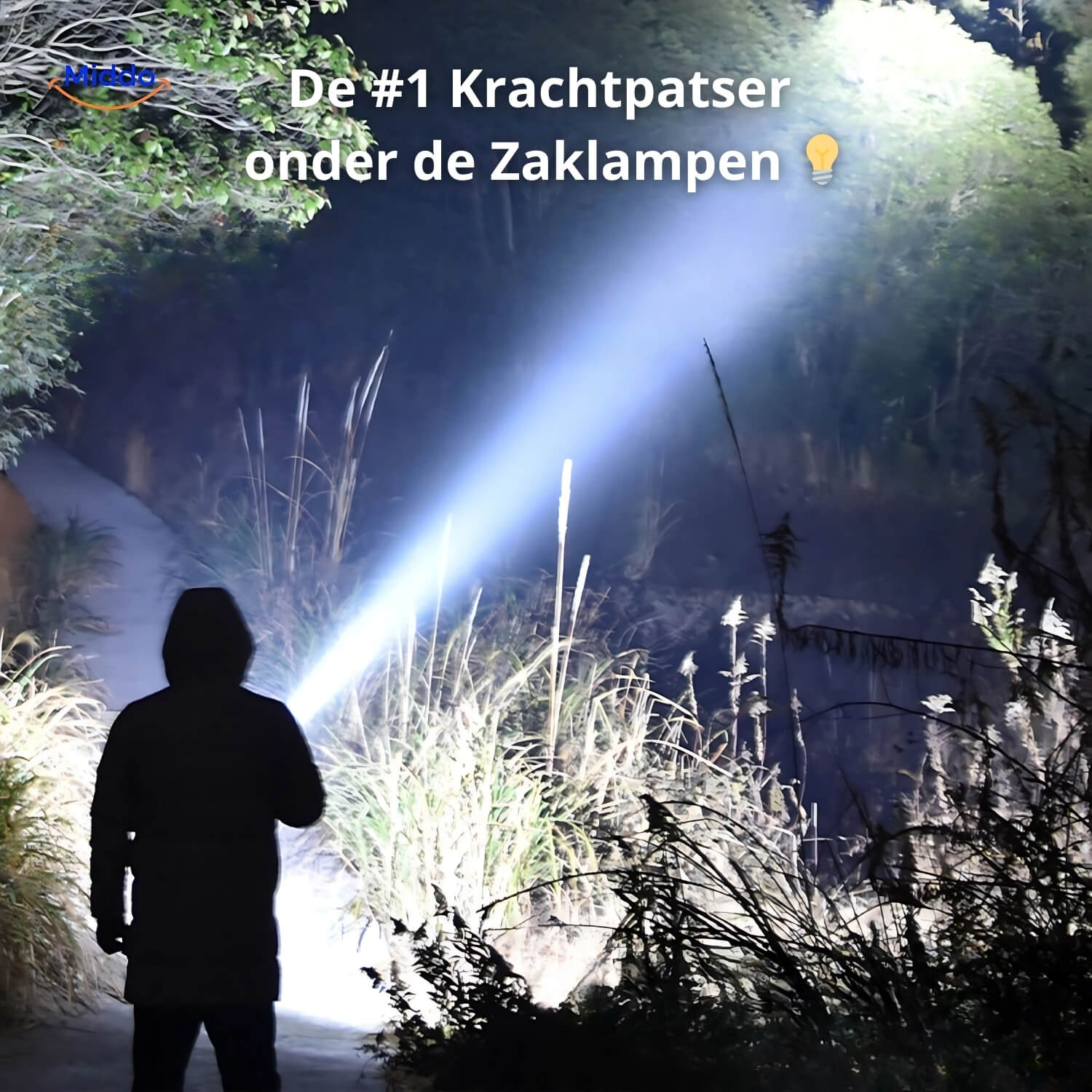 LumenMax Ultra-Lampe | Extrem hell • 6000mAh • 500m Reichweite