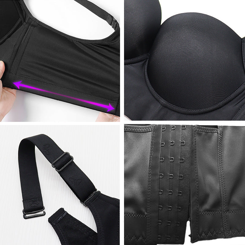 CurvEase | Tiefe Cup Push-Up BH