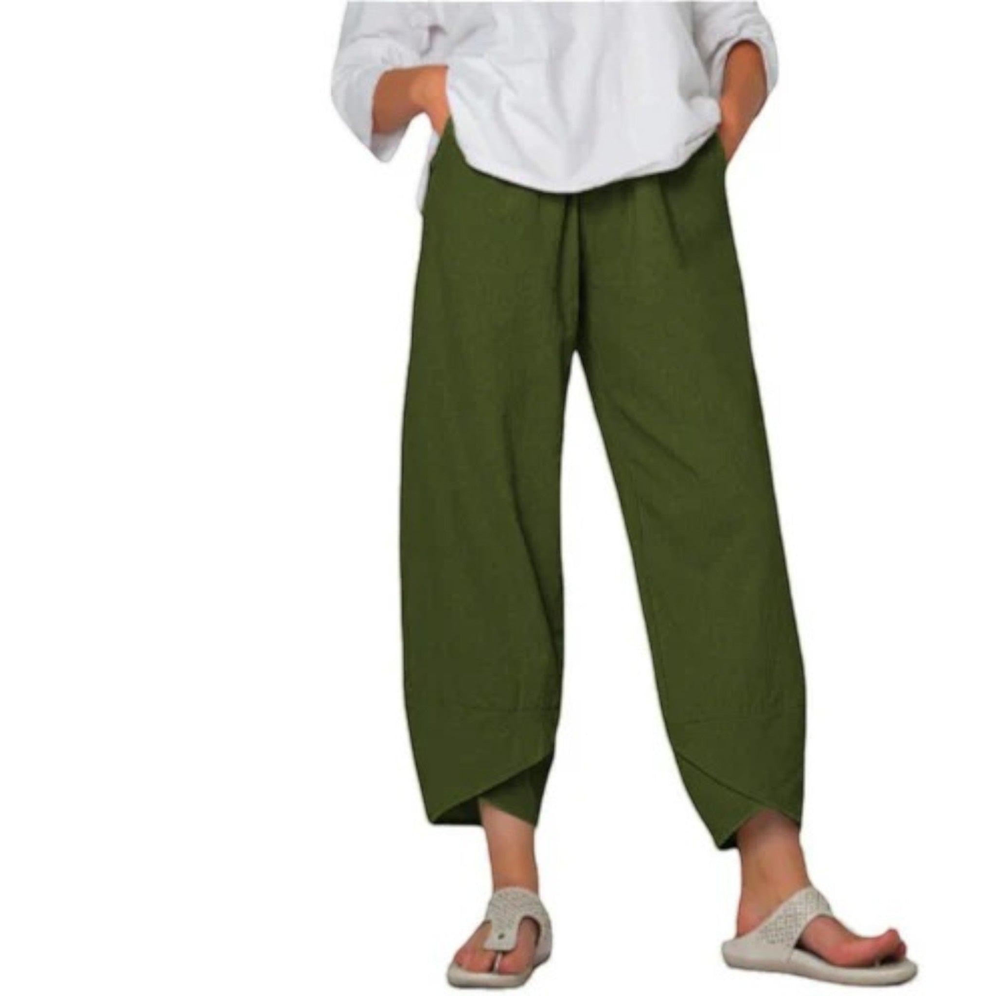 Damenhose mit weitem Bein | Sommer