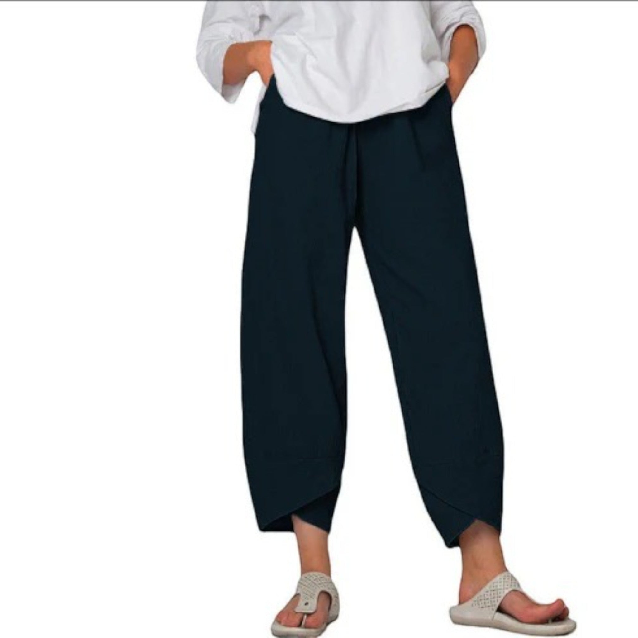 Damenhose mit weitem Bein | Sommer
