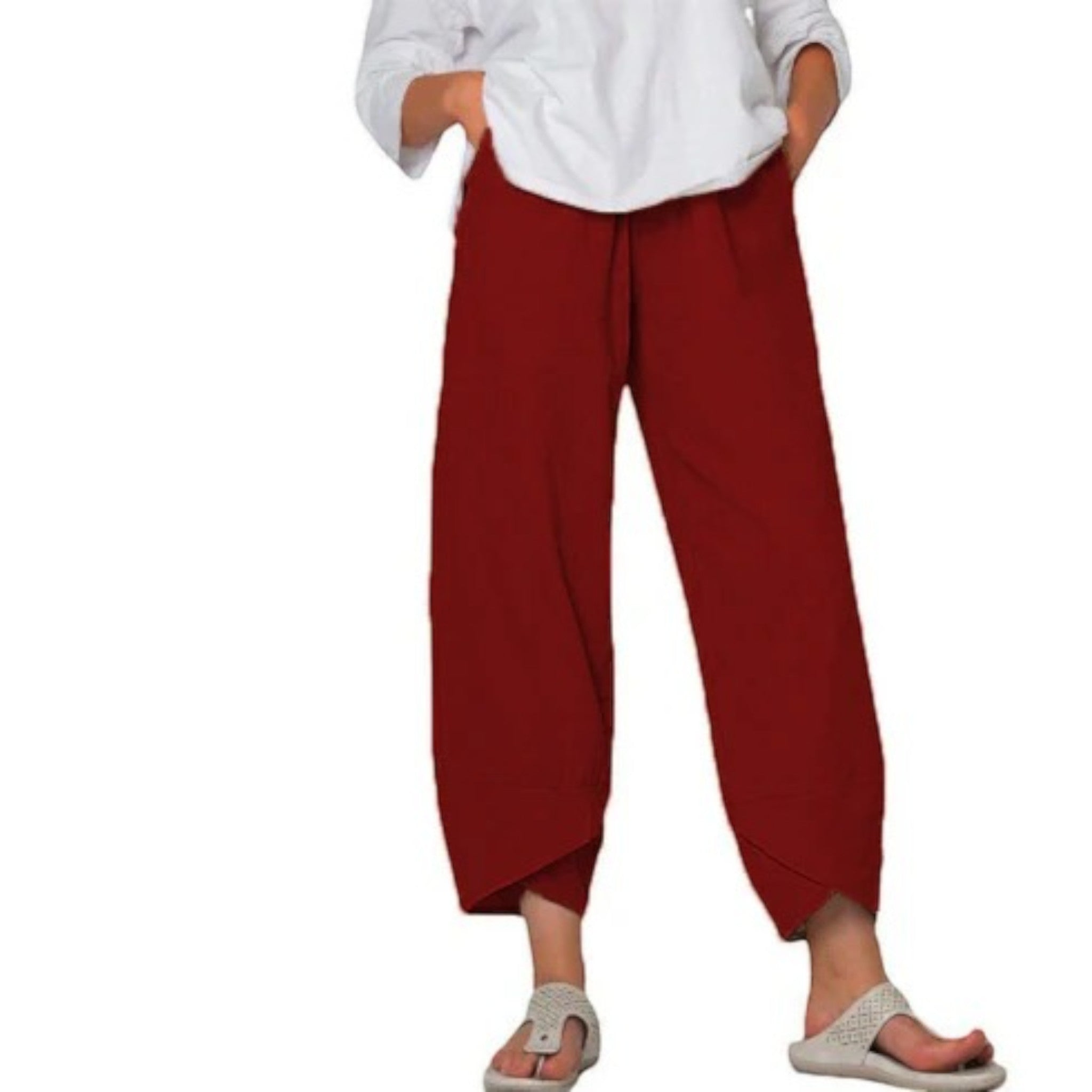 Damenhose mit weitem Bein | Sommer