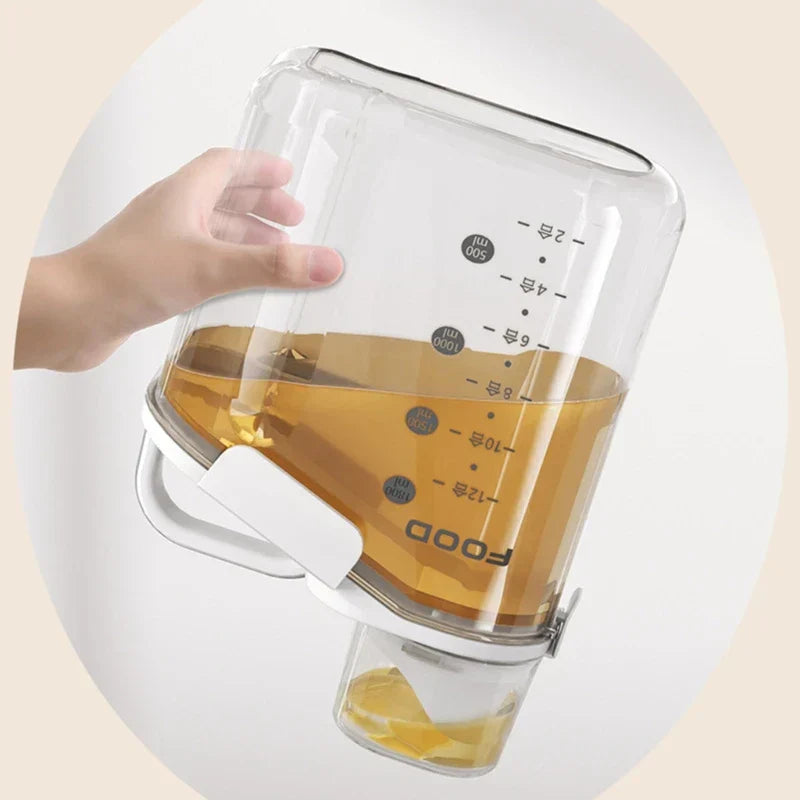 FreshSeal Pro | Transparenter lebensmittelechter Getreidelagerdispenser