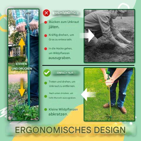 RootVanish™ Stehender Pflanzen-Wurzelentferner für effektive Wurzelentfernung