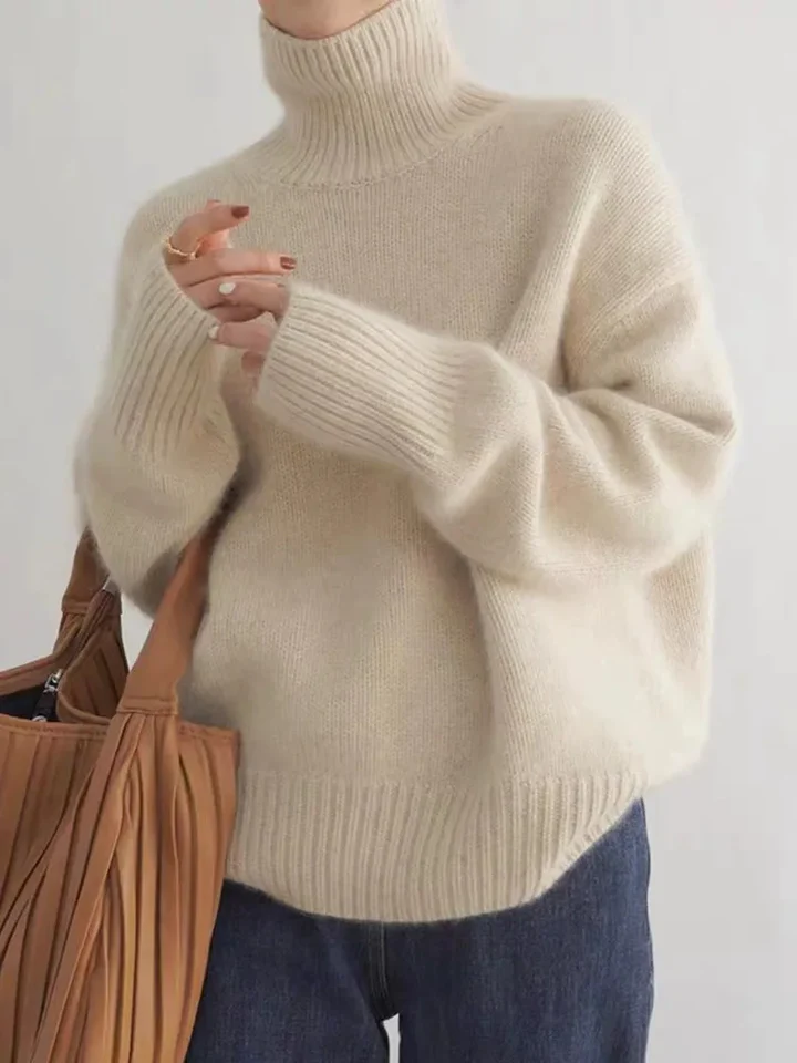 Vivien | Klassischer Rollkragenpullover