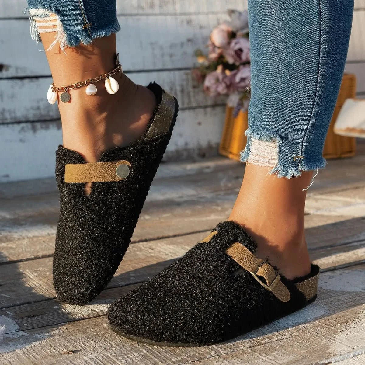 CONTRORTLUXE – Luxuriöse Schafwollschuhe für ultimativen Winterkomfort