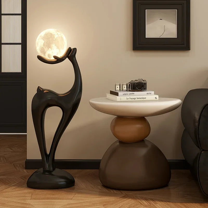 Vespera - Moderne Minimalistische Beistelltisch im Skandinavischen Design