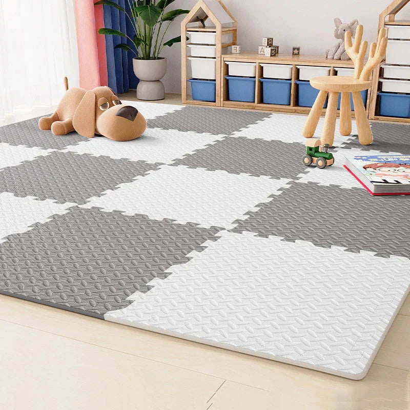 BabyGuard Weiche Spielmatte – 12-teilige Set für Sichere Spielzeit