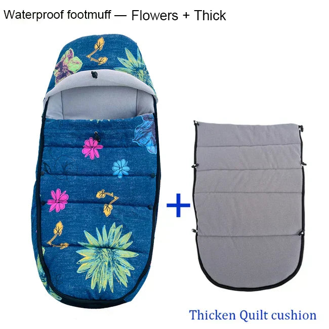 SnuggleRide - Warme Fußsack für den Kinderwagen