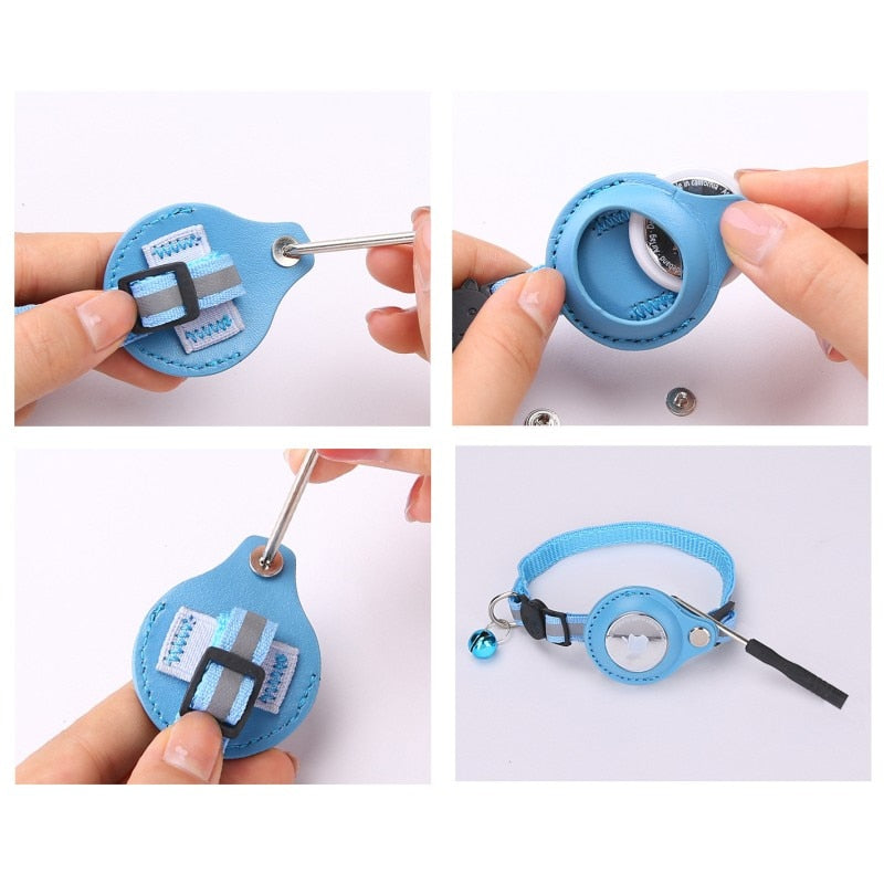 Airtag Katzen-Tracking-Halsband - GPS Finder & Anti-Verlust