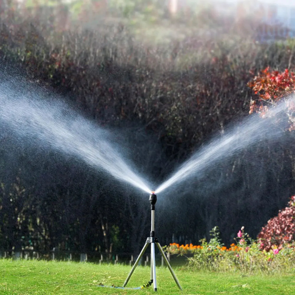 Automatischer Drehbarer Gartenbewässerer mit Zusammenklappbarem Stativ