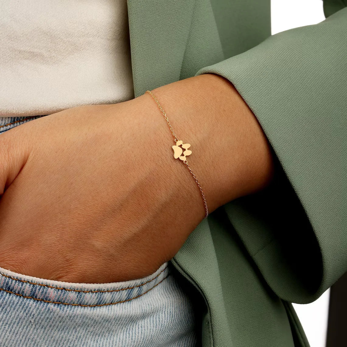 PawBracelet | Personalisierbarer Pfotenabdruck als Liebessymbol