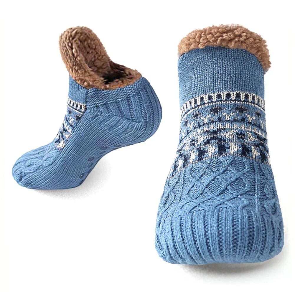 Nordhütte Thermo Socken Winter Antislip Damen Herren Extra Warm Weiche Kuschelsocken