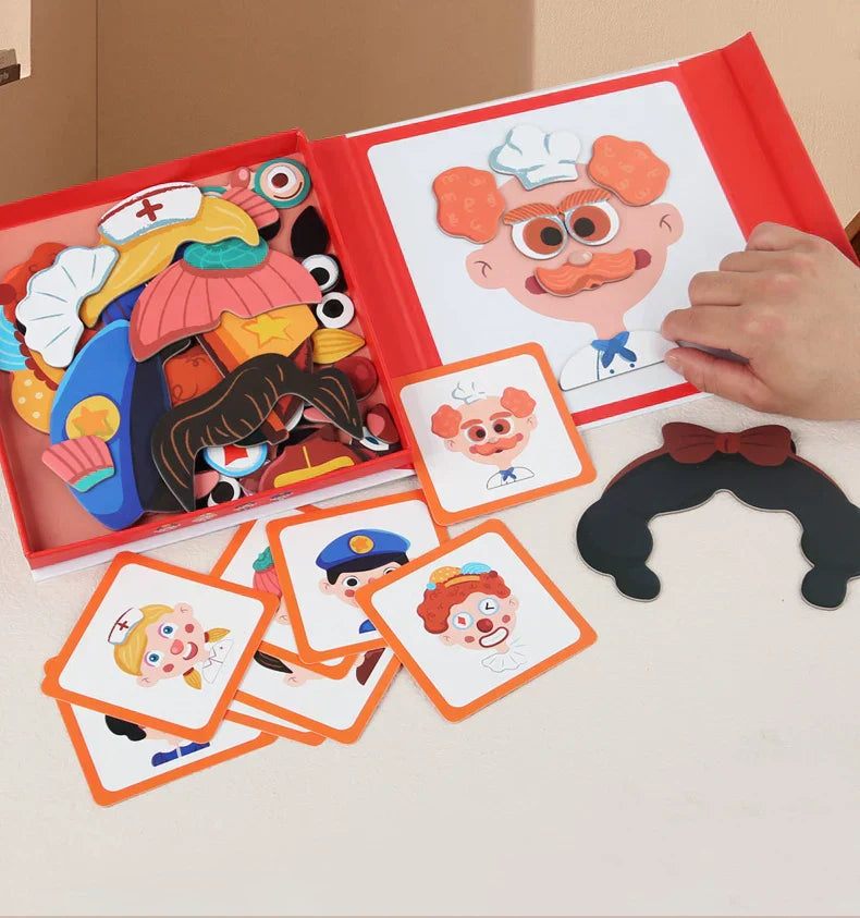 FaceJoy | Lernpuzzle-Spiel für Kinder über Gesichtsausdrücke