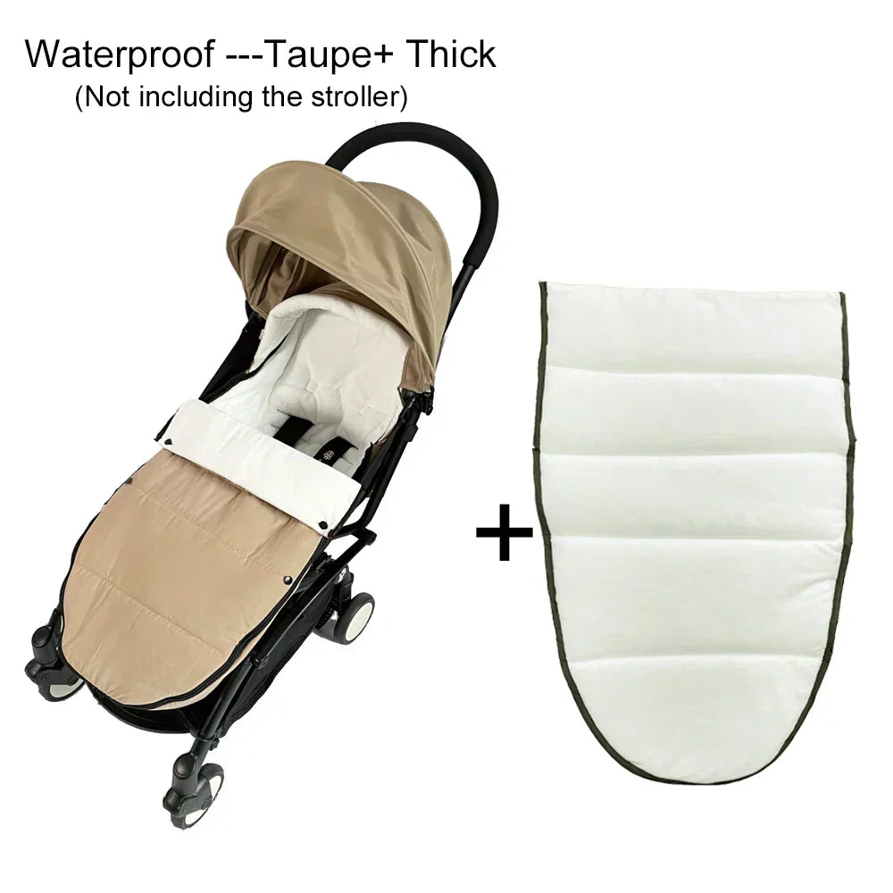 SnuggleRide - Warme Fußsack für den Kinderwagen