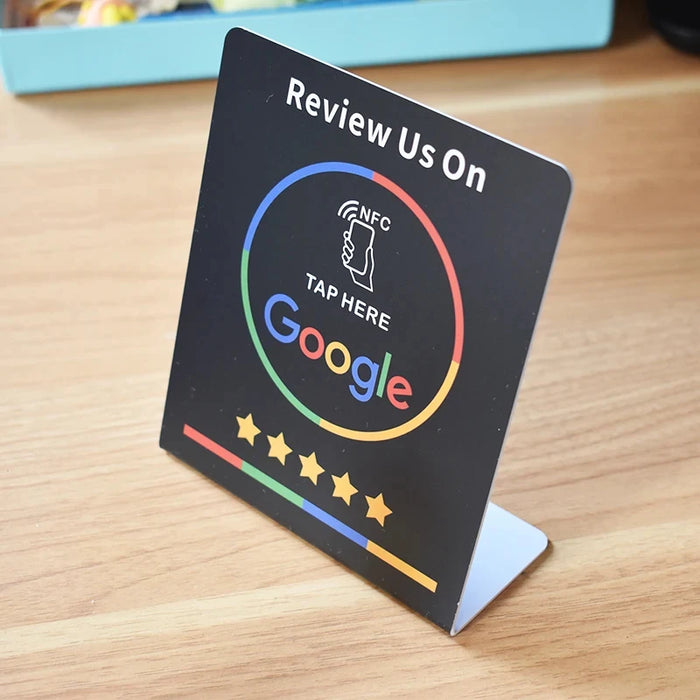 ReviewBoost NFC Google Bewertungskarte - Kundenfeedback schnell und einfach sammeln