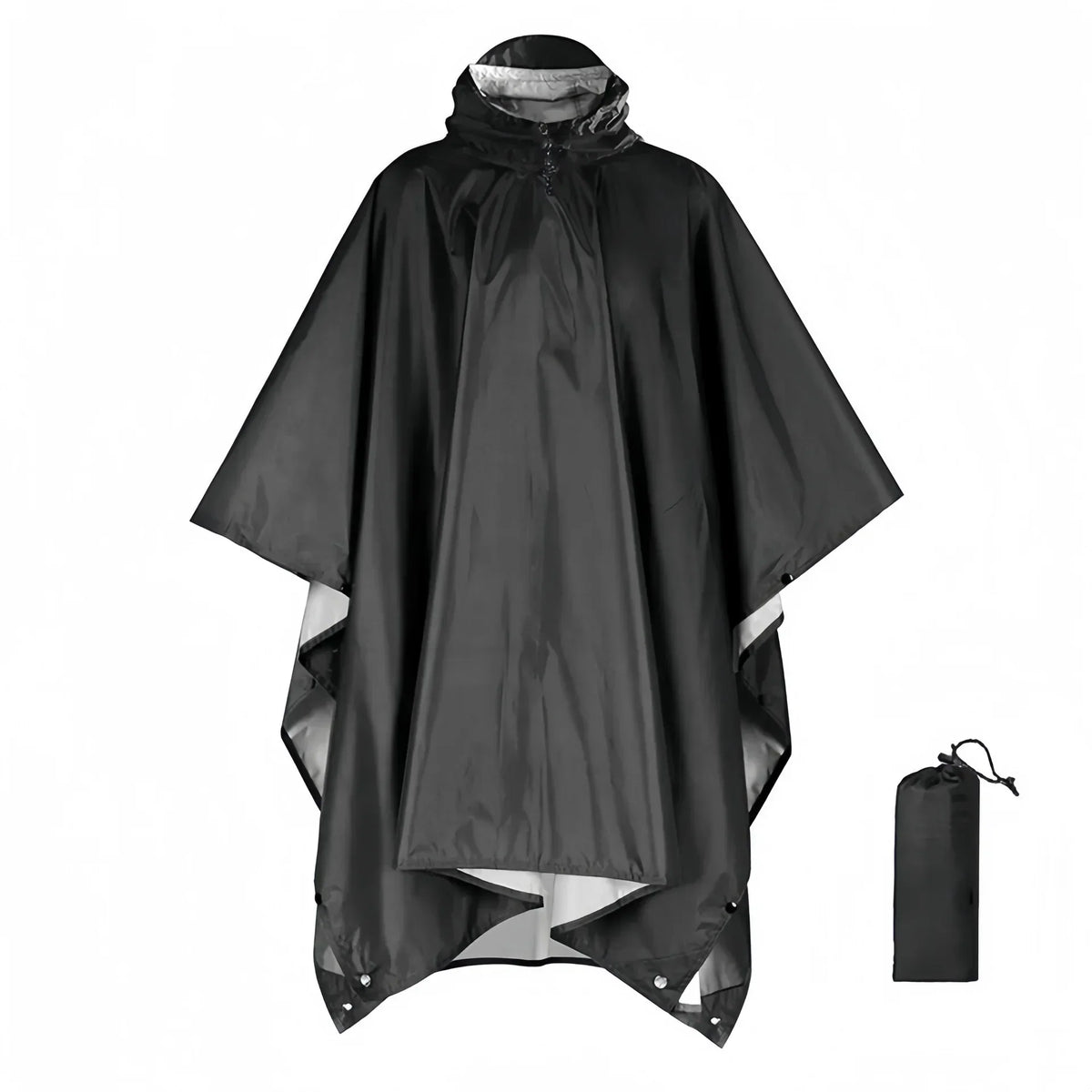 Herren Regenponcho – Wasserdicht, Winddicht und Faltbar für Outdoor