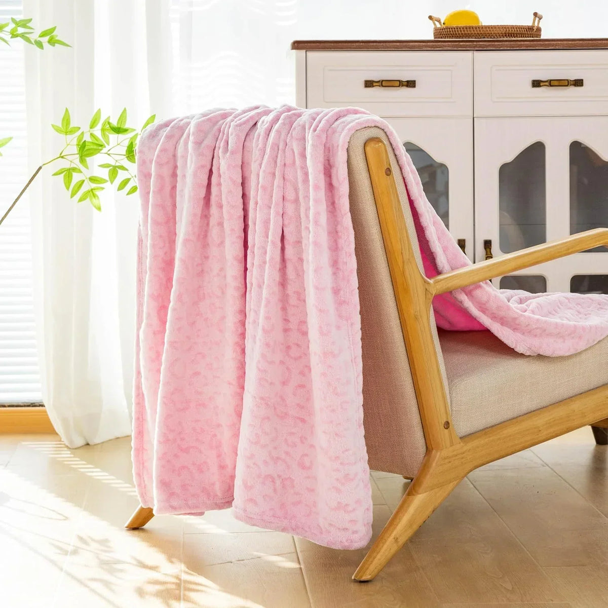 Leopardenmuster Fleece Decke – Superweiche Flanell-Decke für zusätzlichen Komfort