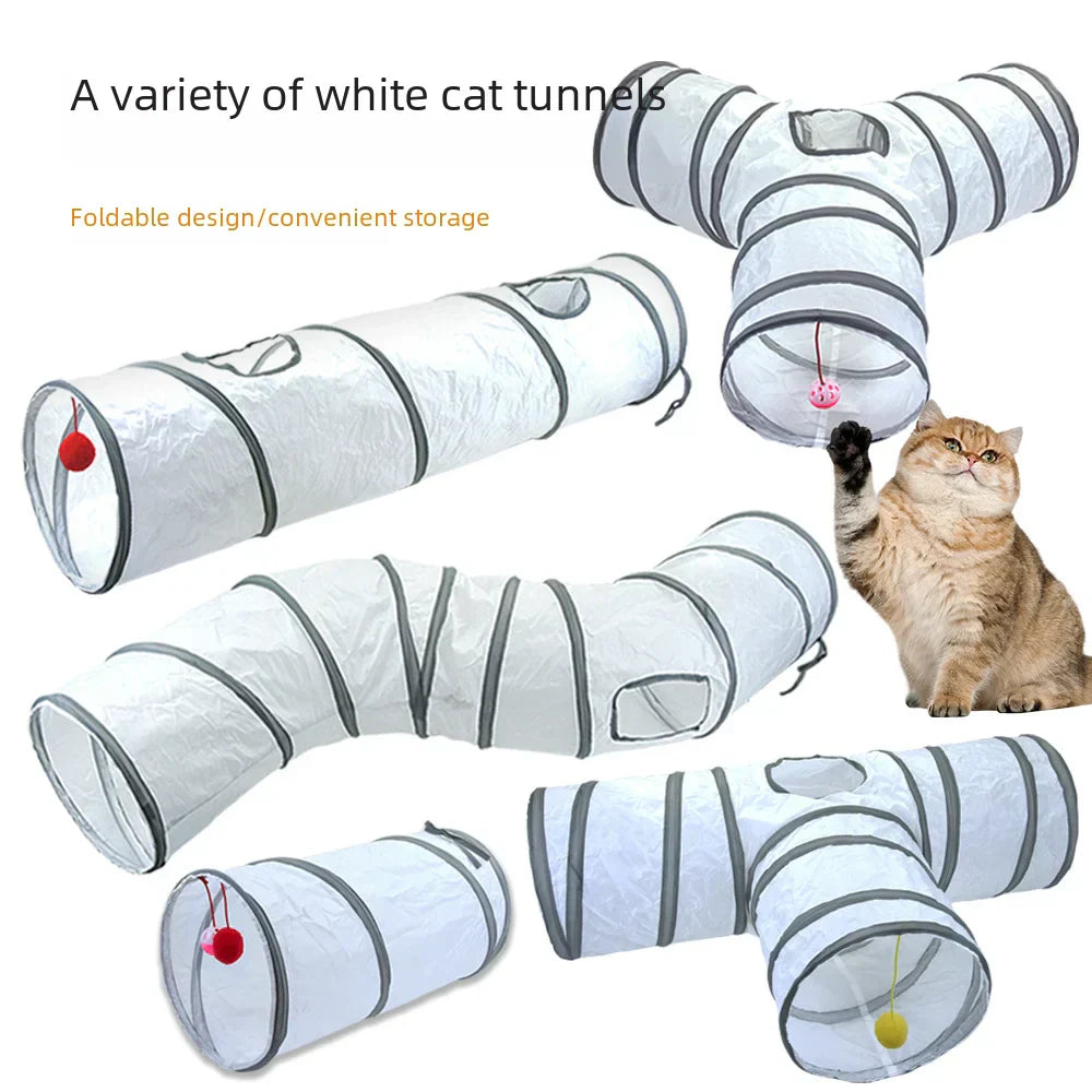 FelineElegance Drachen-Tunnel Spielzeug | Luxuriöses Spielerlebnis für Katzen mit anregendem Design und versteckten Versteckmöglichkeiten