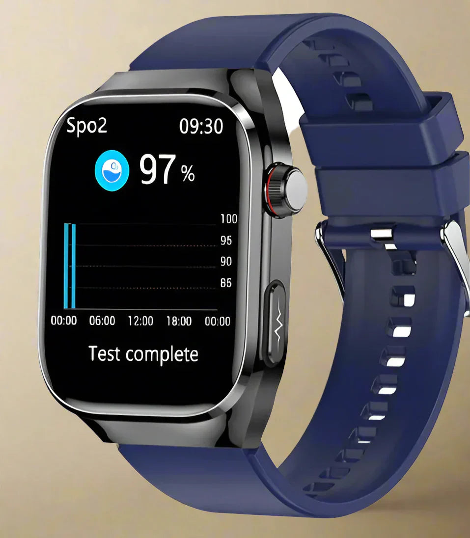Maxwell Health Smartwatch – Blutzucker, Harnsäure, EKG+PPG und Bluetooth-Anruf