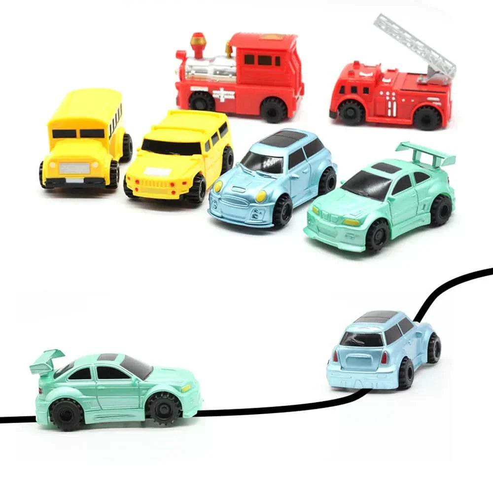 Das magische Auto, das deinen Zeichnungen wie von Zauberhand folgt