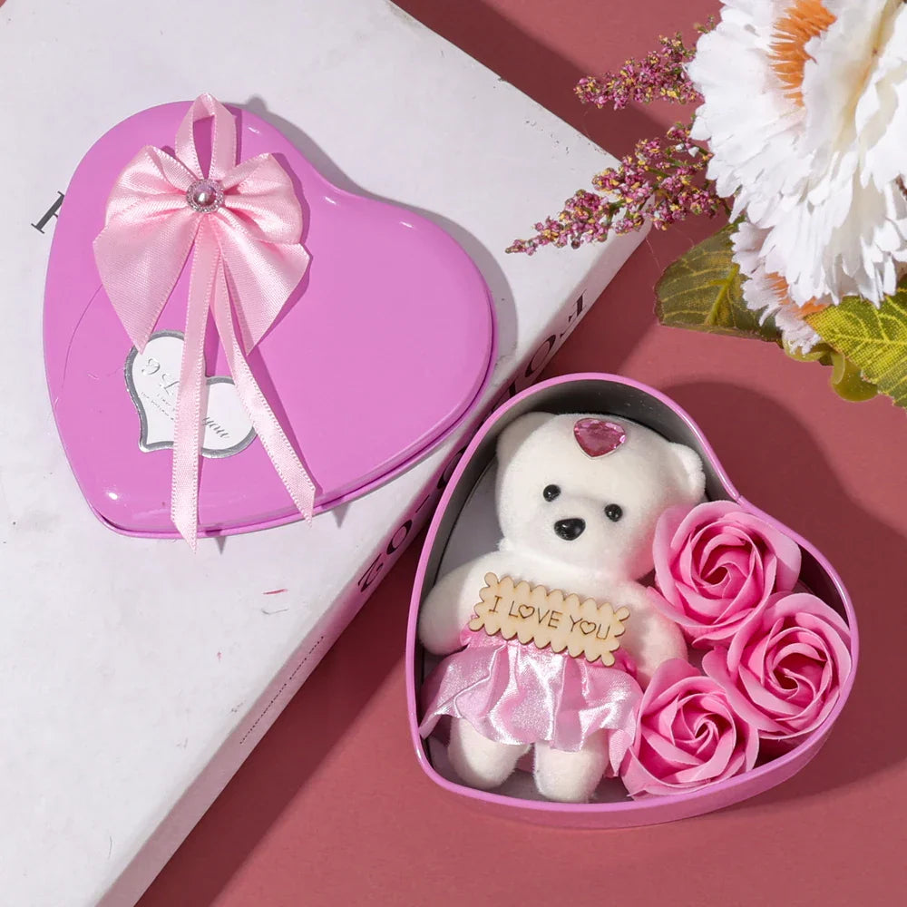 LuxeCuddle Teddybär | Verzauberndes und romantisches Geschenk für liebevolle Momente