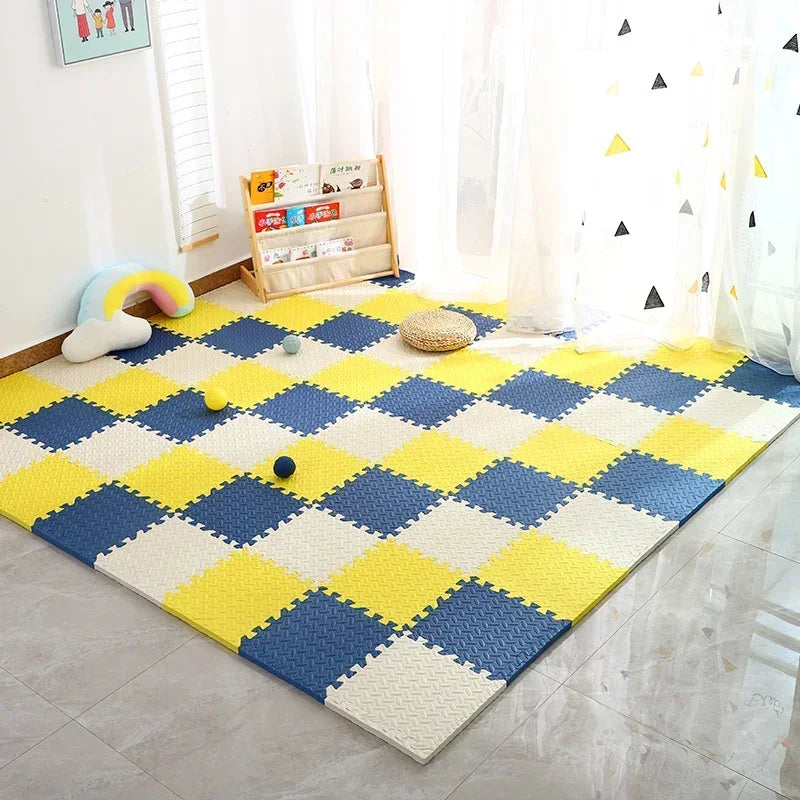 BabyGuard Weiche Spielmatte – 12-teilige Set für Sichere Spielzeit