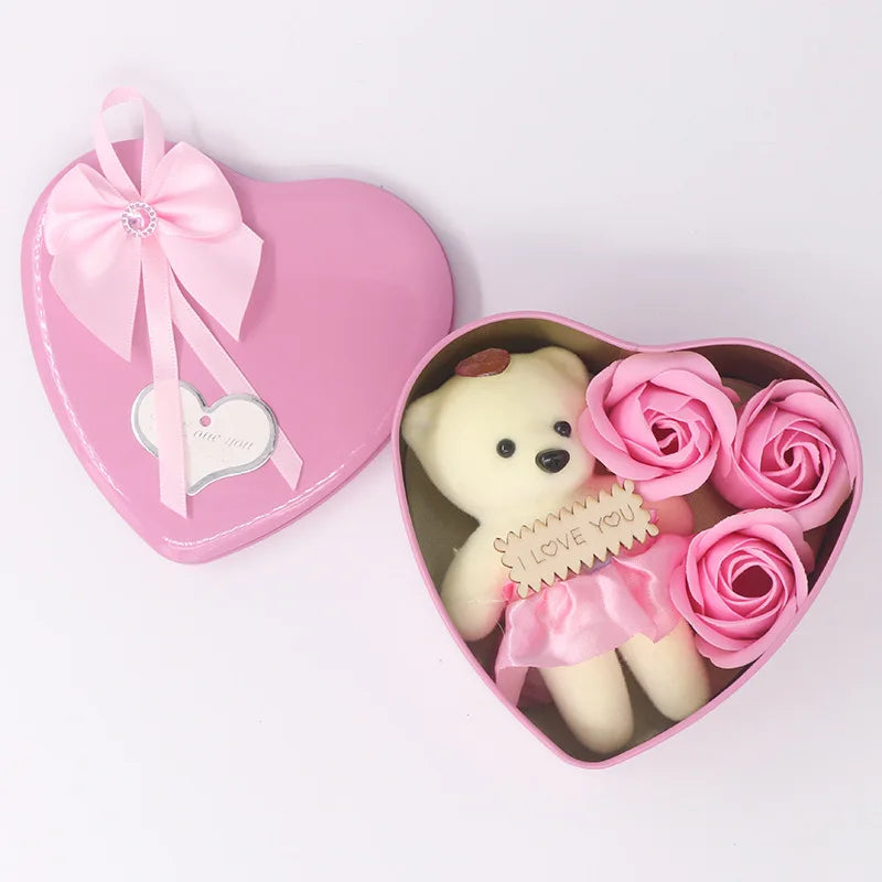 LuxeCuddle Teddybär | Verzauberndes und romantisches Geschenk für liebevolle Momente