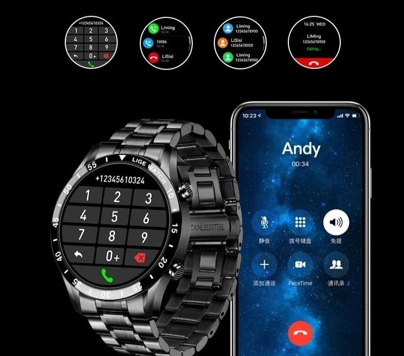 Luxus Smartwatch 4G - Für Anrufe und Konnektivität mit Stil